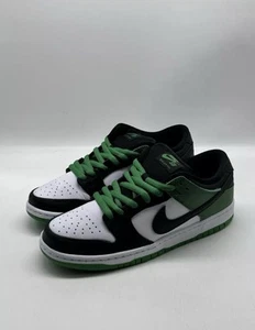 Nike SB Dunk Low Pro Classic Green - Size 9 UK / EU 44 / US 10 - BQ6817-302 - Picture 1 of 10