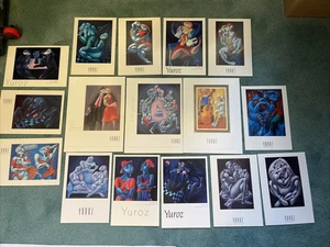VTG Postcards And Promotional Materials YUROZ Stygian Lot Of 16 - Picture 1 of 2