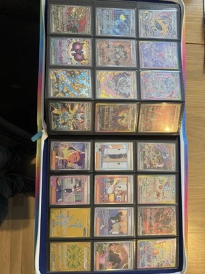 Pokemon TCG Prismatic Evolutions 100% Complete (Grand)Master Set + Promos/Binder - Image 1 of 4