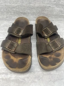 Birkenstock Sandalen Herren Größe 10 Braun Arizona Geöltes Leder Tabak Braun 43 - Bild 1 von 14