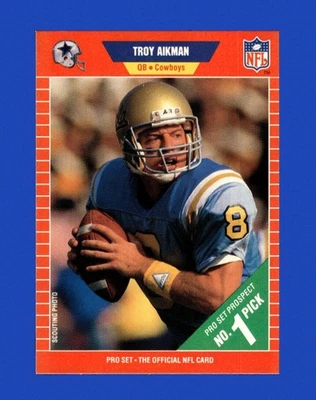 Juego profesional Set-Break 1989 #490 Troy Aikman como nuevo *GMCARDS* Foto 1 de 2