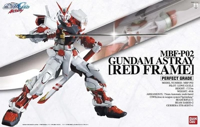Bandai Hobby Gundam Seed Astray Red Frame 1/60 Perfect Grade PG Kit USA Seller - Image 1 of 4