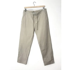 STANDARD JAMES PERSE Damen Beige Baumwolle Kordelzug Taille Hose Größe 2 - Bild 1 von 9