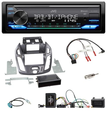 JVC Bluetooth DAB USB Lenkrad Autoradio für Ford Transit Connect Pegasus 2013-20 - Bild 1 von 4