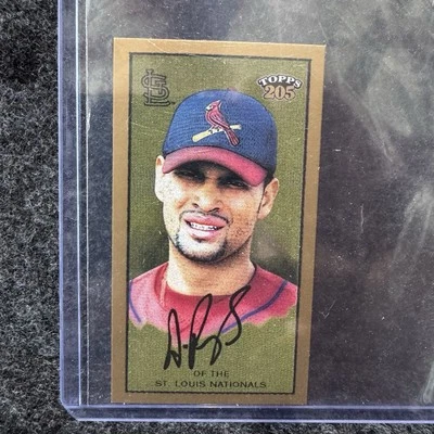 2003 Topps 205 Polar Bear #3 Albert Pujols White Logo Card - Image 1 of 2