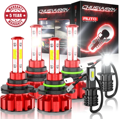 Faros LED bombillas + faros antiniebla blancos 6x para Toyota Supra 1994-1998 6000K Foto 1 de 4