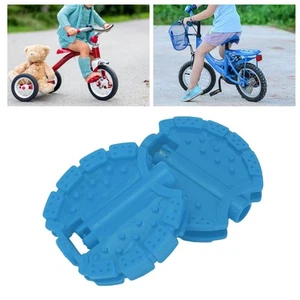 (Blue)2 Pcs Kids Bike Pedal Plastic Children's Tricycle Bicycle Pedals Child - Picture 1 of 22