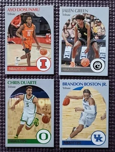 2021 Chronicles Hoops Draft Picks Jalen Green Ayo Dosunmu Chris Duarte Boston Jr - Picture 1 of 2