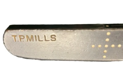 Spalding T.P. Паттер Mills Classic Milled Registered 3273 сталь 34 дюйма с этикеткой под правую руку - Изображение 1 из 4