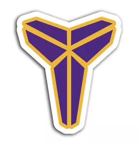 Kobe Bryant schwarz Mamba Aufkleber Basketball Aufkleber LA Lakers NBA - Bild 1 von 1