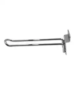 METAL Euro Slatwall Hooks euro hooks 4MM thick 6"-8"-10"-12" STRONG AND DURABLE - Picture 1 of 1
