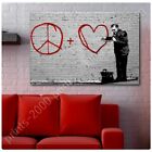 Peace Love Doctor by Banksy | Poster or Wall Sticker Decal | Wall art picture