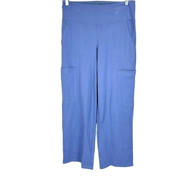 Mujeres con Control Regular Control Abdomen Pierna Ancha Pantalones Denim Anochecer Talla Pequeña Foto 1 de 2