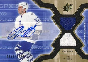 2006-07 SPx #170 IAN WHITE - x/1299 Rookie Card Autograph - Toronto Maple Leafs - Bild 1 von 1
