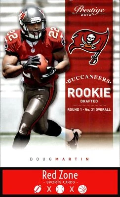 2012 Panini Prestige - #245 Doug Martin NM. RC QTY - Image 1 of 2