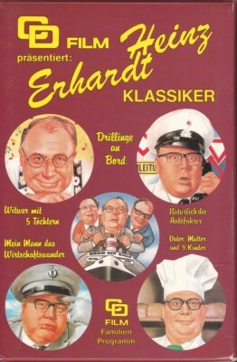 HEINZ ERHARDT / 5 KLASSIKER * 5 VHS VIDEO BOX-SET 1990 * NEU - Bild 1 von 4