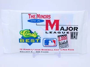 1991 Classic Best Minors Baseball Wax Pack - Imagen 1 de 2