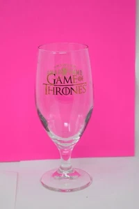 Ommegang Brewery GAME OF THRONES Gold Logo 7 3/8" Limited Edition Beer Glass - Picture 1 of 5