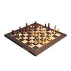 The DGT Projects Electronic Chess Board (eBoard) - USB Wenge - with Golden Rosew