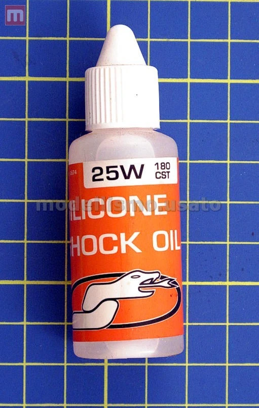 Aceite Amortiguador Silicona Serpent 1674 Blanco 25W 180CST Modelado Foto 1 de 1