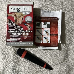 PS2 PS3 WIRELESS SINGSTAR (1) Nur Mikrofon. OHNE USB Hub Receiver - Bild 1 von 3