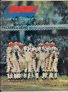 Pro Pro Program Detroit Lions vs Green Bay Packers 20.09.1970 Lambeau Field - Bild 1 von 1