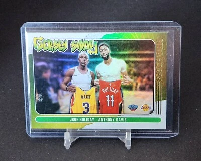 2020-21 Hoops Jersey Swap #6 Anthony Davis/Jrue Holiday - Image 1 of 2