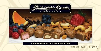 Philadelphia Candies Assorted Milk Boxed Chocolates, 1 Pound Gift Box - Image 1 of 4