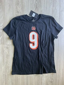 New Nike NFL Bengals Burrow 9 Shirt Youth XL - Picture 1 of 3