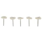 5 Pack Polishing Cloth Wheels for Medical Equipment and Circuit Boards