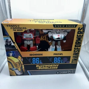 Ironhide & Prowl New Transformers Buzzworthy Bumblebee Studio Series SEALED - Picture 1 of 2