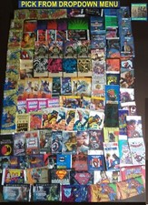 1992-22 Marvel & D.C. Trading Card WRAPPERS Topps, Fleer, others U-Pick1  7/7/23