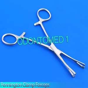 New 2pc 6" Pennington Forceps Self-Locking - Stainless Steel - Picture 1 of 3
