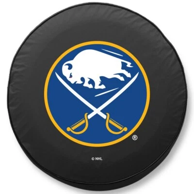Buffalo Tire Cover w/ Sabres Logo - Image 1 of 3