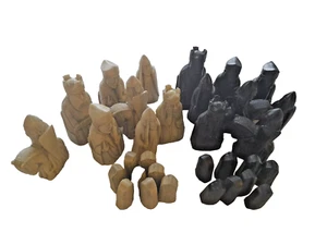 Isle of Lewis chess set 32 pieces (no board) - Picture 1 of 3
