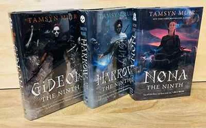 LOCKED TOMB TRILOGY:GIDEON HARROW NONA THE NINTH by Tamsyn Muir HB 1st PRINTINGS - Picture 1 of 11