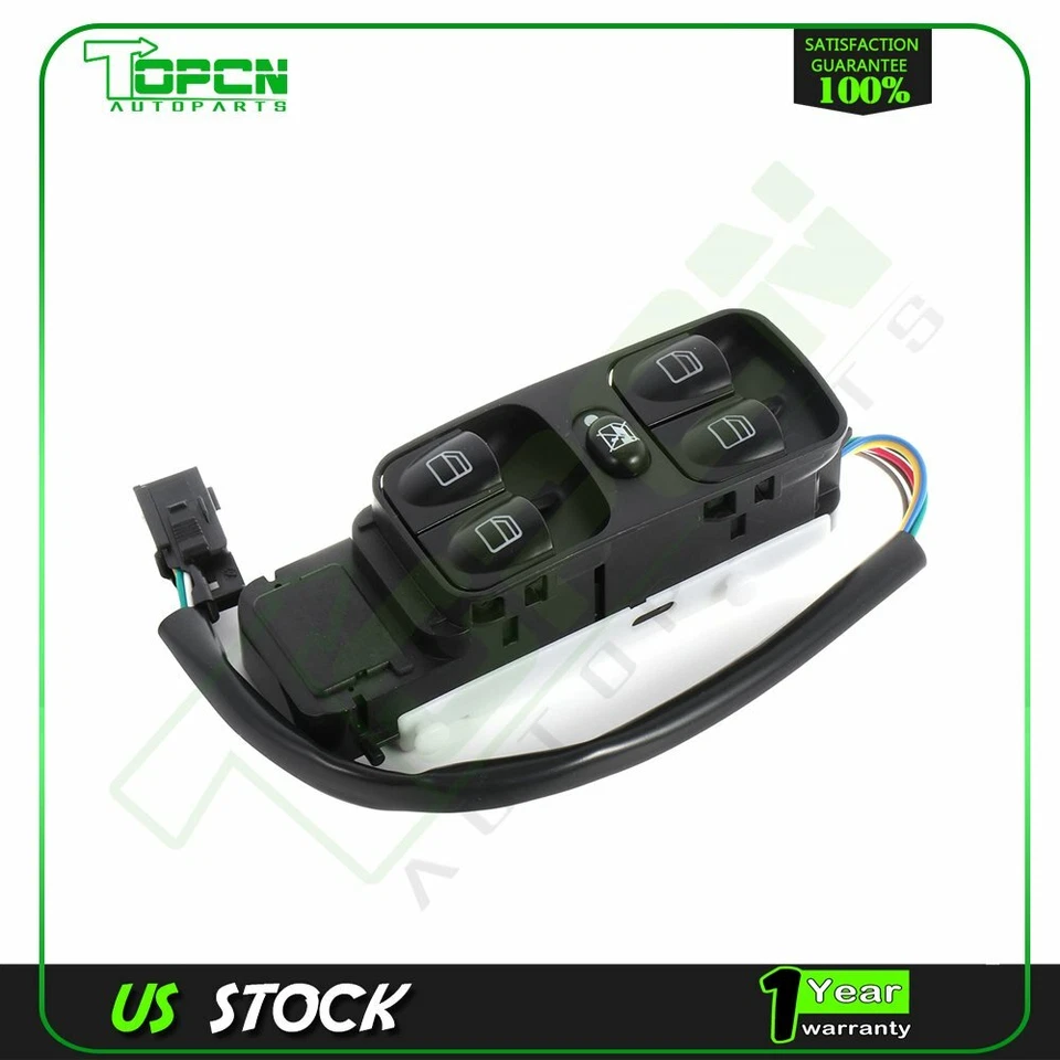 Interruptor de ventana eléctrico delantero izquierdo para Mercedes-Benz G63 AMG 2013 2014-2017 Foto 1 de 4