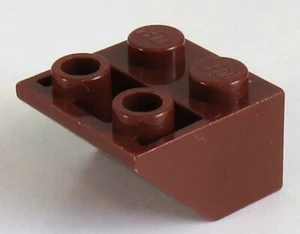 LEGO - Dachstein / Slope 45 2 x 2 inverso / negativo (10 piezas), marrón rojizo # 3660 - Imagen 1 de 1