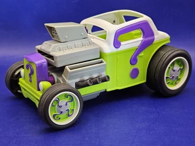 2014 Imaginext DC Comics RIDDLERS Changing Hot Rod 7" Toy Vehicle NO FIGURE - Image 1 of 4