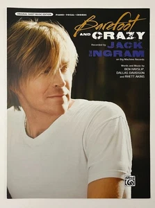 2009 Barefoot And Crazy Jack Ingram Country Song Piano Vocal Guitar Sheet Music - Picture 1 of 3
