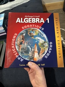 MCDOUGAL LITTELL ALGEBRA 1, LEHRERAUSGABE von Ron Larson & Laurie Boswell - Bild 1 von 4