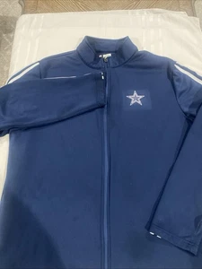 Dallas Cowboys Jacket Men's XL Full Zip NFL Team Apparel Jacket - Picture 1 of 3