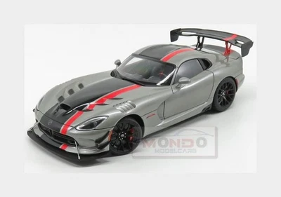 1:18 Autoart Dodge Viper Acr 2017 Silver Black AA71733 Modellino - Immagine 1 di 2