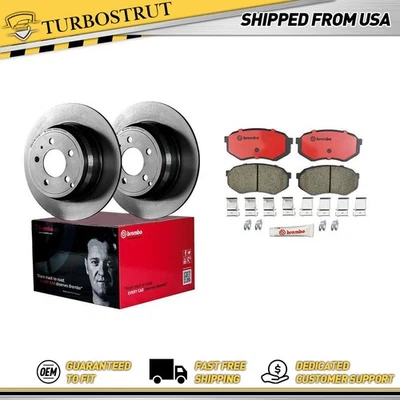 Brembo Front Brake Rotors Brake Pads Kit For 1995-2004 Toyota Tacoma - Image 1 of 4