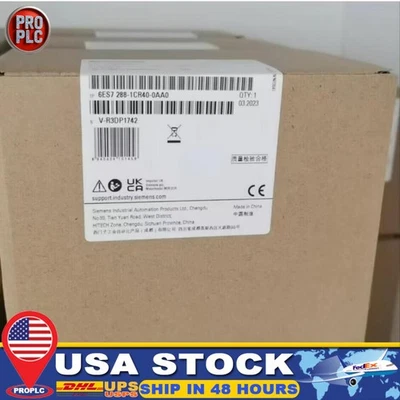 New Siemens 6ES7288-1CR40-0AA0 SIMATIC S7-200 SMART CPU CR40 6ES7 288-1CR40-0AA0 - Image 1 of 4