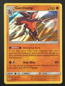 Pokemon TCG Garchomp 114/236 Holo Rare SM Unified Minds MP - Bild 1 von 5