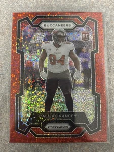 Panini Prizm 2023 - Rookies Calijah Kancey #393 Red Sparkle Prizm (RC) - Photo 1/2