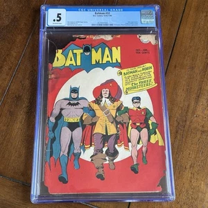 Cómics de Batman #32 1946 DC CGC 0,5 - Imagen 1 de 2