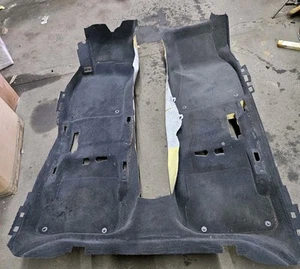 2005-2011 Audi A6 C6 Floor Mat Interior Carpet 4F1863021 BLACK OEM - Picture 1 of 7