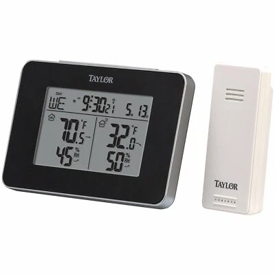 Taylor Precision Products 1731 Indoor/Outdoor Weather Station w/Hygrometer - Image 1 of 4